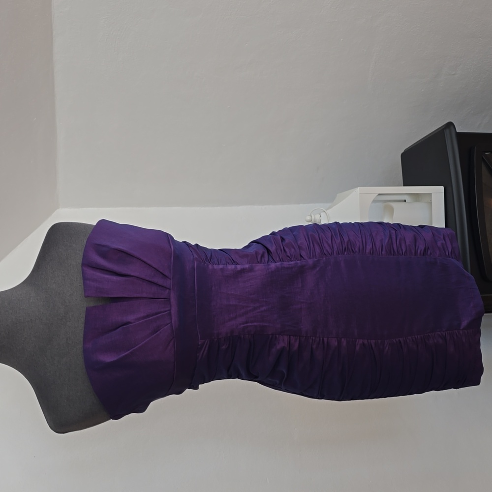Fe strapless mini dress